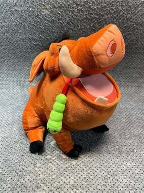 Disney The Lion King Feed Me Pumbaa Plush